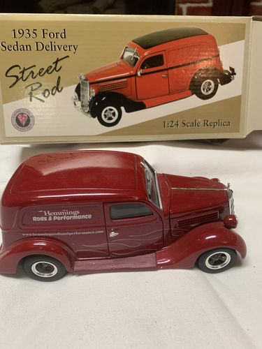 1:24 1935 ford sedan delivery van ltd ed hemmings crown premiums