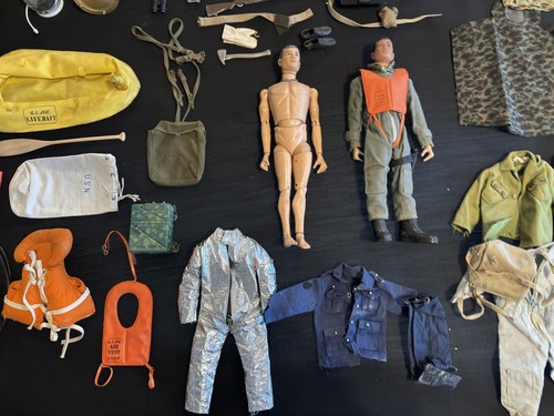 Lot Of 80+ Vintage 1960 Era GI Joe 12" Figures and Accessories - Picture 8 of 14