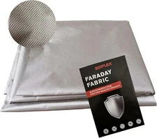 43INCH x 98INCH EMF Shielding Fabric Upgraded Faraday Cloth for EMF Protection