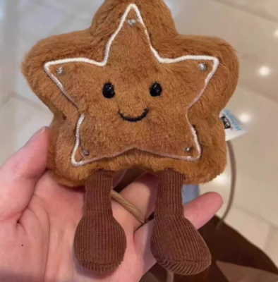 ジェリーキャット amuseables star cookie 新品 クリスマス Jellycat AMUSEABLE STAR COOKIE Soft Plush Christmas New