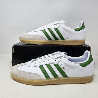 adidas Samba ADV Shoes - Unisex - Cloud White / Crew Green / Gum - 13 adidas Samba ADV Shoes - Unisex - Cloud White / Crew Green / Gum - 13