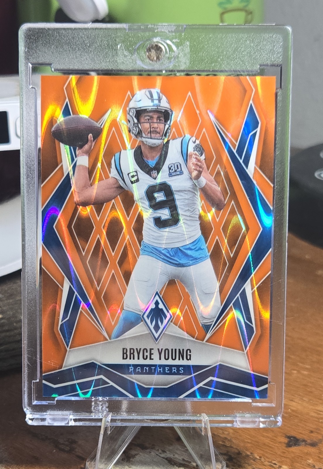 2025 Panini Phoenix - Bryce Young #148 Orange Seismic /20