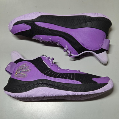 Under Armour Curry 3Z7 Violet Purple Basketball Shoes Men's 11.5  3026622-500