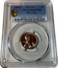 1958-D Lincoln Wheat Small Cent Copper PCGS MS65RD Die Chip Uncirculated Denver
