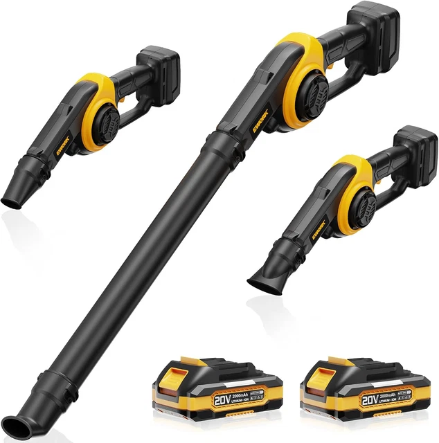 Small Leaf Blower Cordless 20V Mini Leaf Blower 130CFM/200MPH
