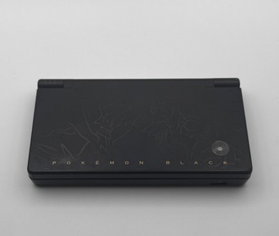 Nintendo DSi Pokémon Black Handheld Console TWL-001 + Charger| READ DESCRIPTION 