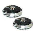 Carbon Top Chrome Alloy Billet Strut Tower Caps for VS VT VX VY VZ VE VF VS > WN