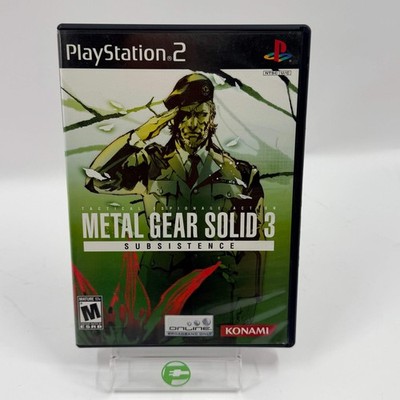 Metal Gear Solid 3 Subsistence (Sony PlayStation 2 PS2, 2006)