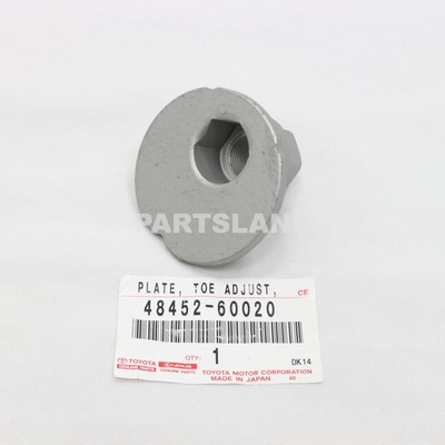 YKT☆ 48452-60020 Toyota OEM Genuine PLATE, FRONT SUSPENSION TOE ADJUST