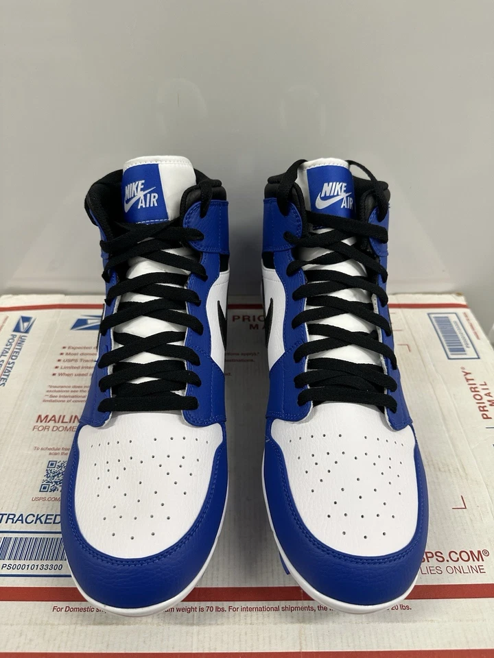Botines de béisbol Nike Air Jordan 1 retro MCS 'Game Royal' AV5354 411 talla 10 Foto 4 de 4
