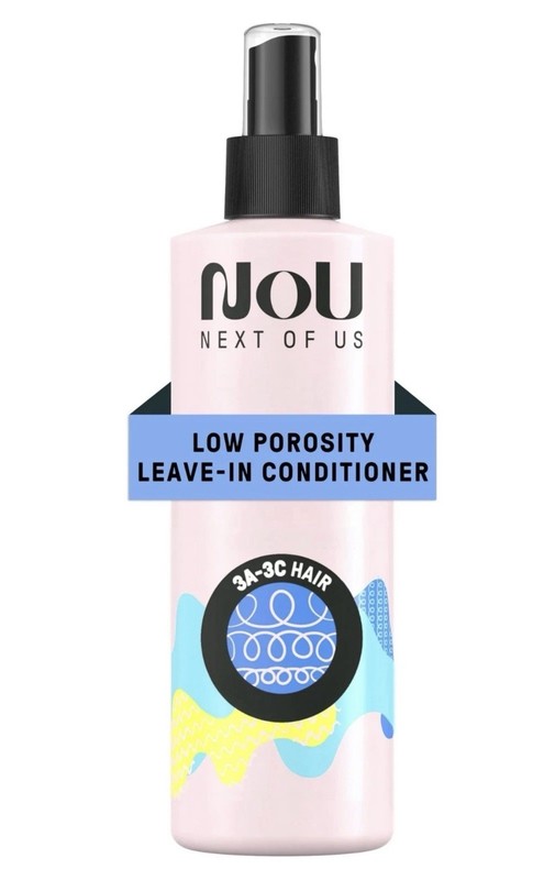 NOU Next of Us Leave-In Conditioner for Low Porosity 3A-3C Hair