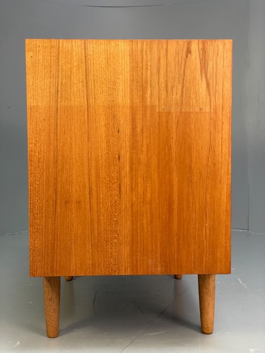 Vintage Danish Teak Cabinet 1970s Retro Sliding Doors Shelf EB9835 MWOO - Picture 9 of 21