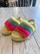 UGG Fluff Yeah Slide slippers Youth Size 1