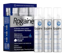 Rogaine Foam Hair Loss Regrowth Treatment 5 Minoxidil 3 Months