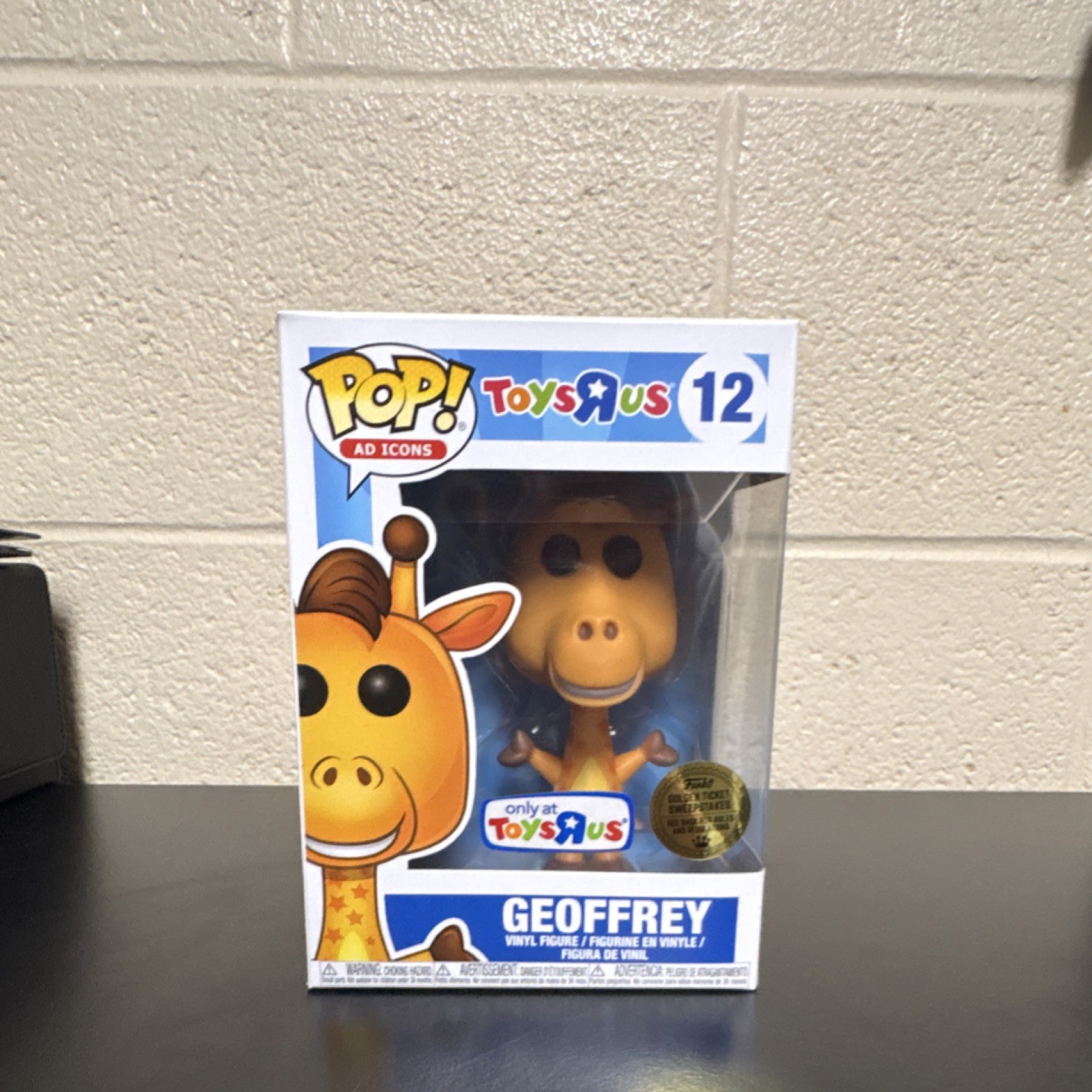 Funko Pop! Vinyl Geoffrey Toys R Us Ad Icons #12 Exclusive F