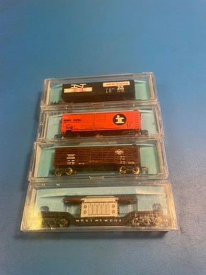 Atlas NIB vintage N Scale train lot of 4