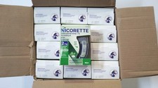 Nicorette 2mg Mini Lozenge Lot of 12 - Mint - 81ct expires 11/26 
