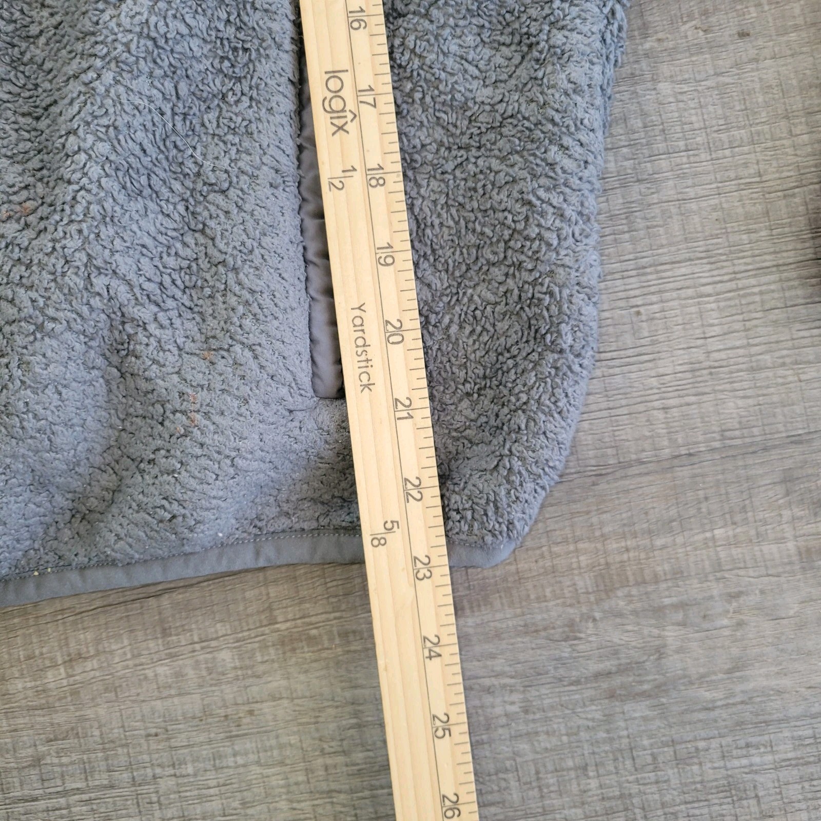 Patagonia Women's  Half Zip Hoodie Gray  Size M Lightweight  Outdoors  thumbnail 4