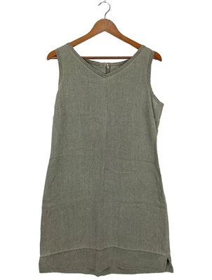 ANN TAYLOR Vestido de tela de jersey Mujeres Vestido Talla EU 38 gris verdoso - Imagen 1 de 4
