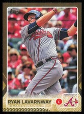 2015 Topps Update Gold Ryan Lavarnway /2015 Atlanta Braves #US45