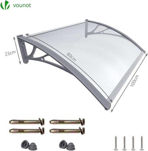 Outsunny 2-Zimmer Outdoor Carport Zelt mit verzinktem Stahlrahmen UV-beständig weiß - Bild 4 von 15