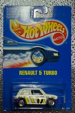RENAULT TURBO 5 HOT WHEELS INTERNATIONAL CARD BLUE CARD