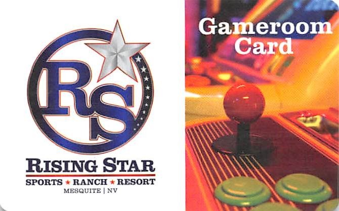 Rising Star Mesquite, NV - Gameroom Card