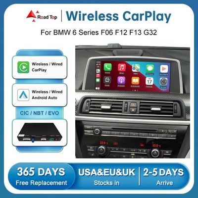 Wireless Carplay Android Auto Module Kit For BMW 6 serie E63 E64 F06 F12 F13 G32