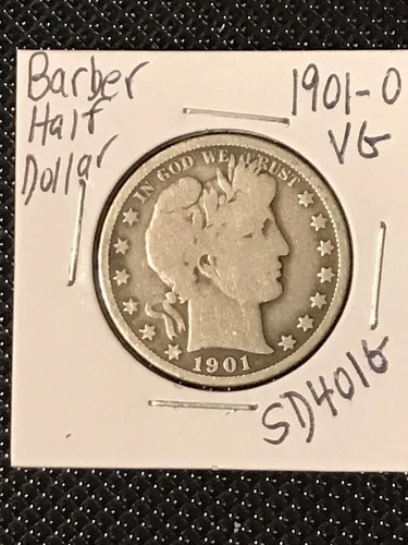 1901-O Barber Half Dollar  VG