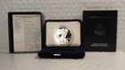 1996-P $1 AMERICAN SILVER PROOF EAGLE w/OGP & COA - FREE SHIPPING!