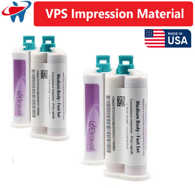 Dental Impression Material, VPS Heavy & Light Body,  Monophase, Fast & Regular