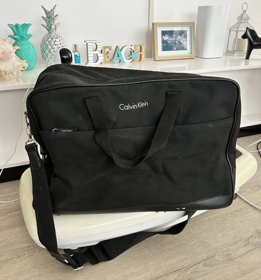 calvin klein bolsa de lona bolsa de viaje bolsa de deporte Foto 2 de 4