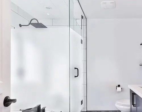 HIDBEA 17.5"x78" Frosted Window Privacy Film-Easy Application & Stylish Coverin - Picture 3 of 5