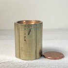 ANTIQUE CHINESE PAKTONG / WHITE BRASS COPPER OPIUM ROLLER TOOL — photo 2