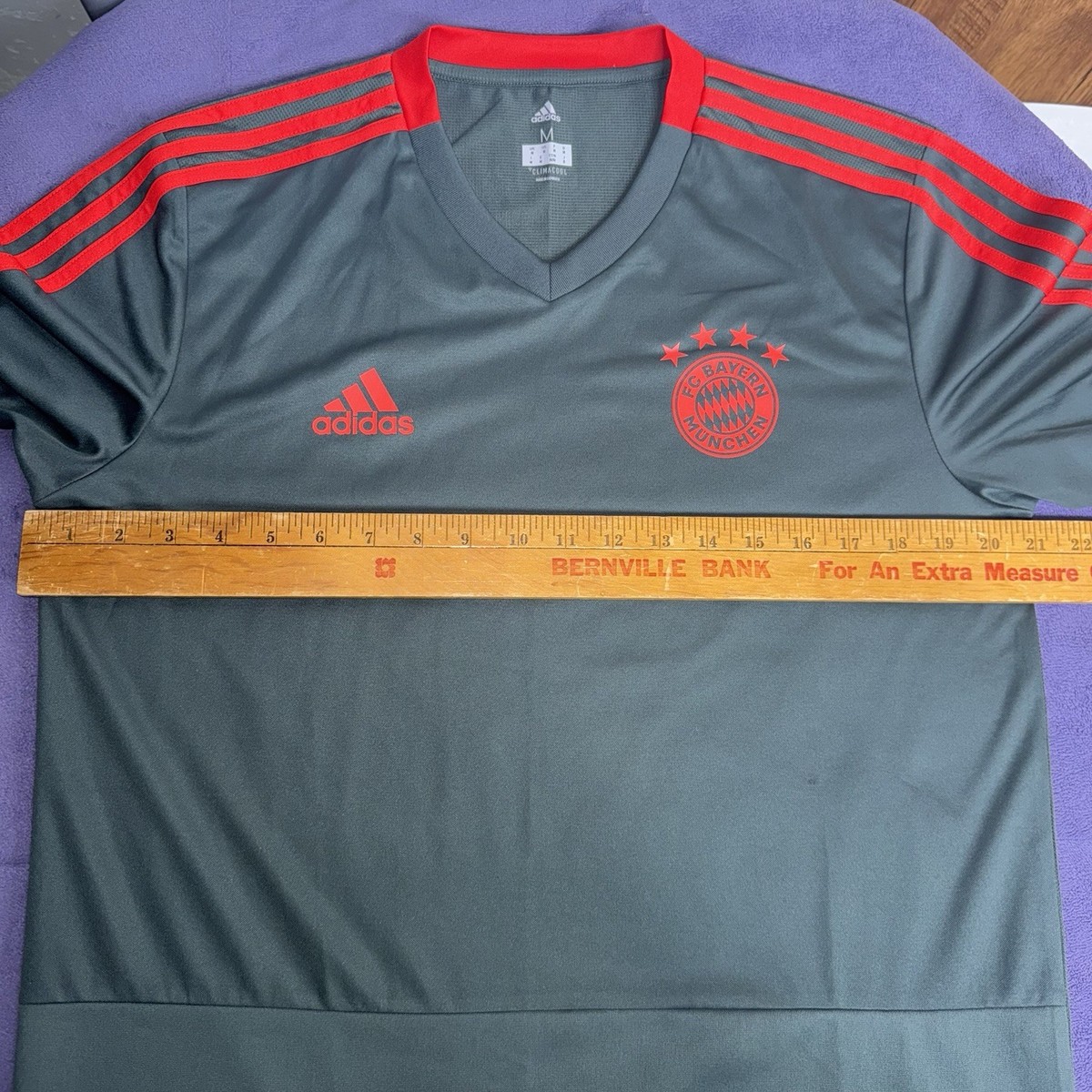 Bayern Munich 2018-19 Training Soccer Jersey Adidas CW7262 Men's M