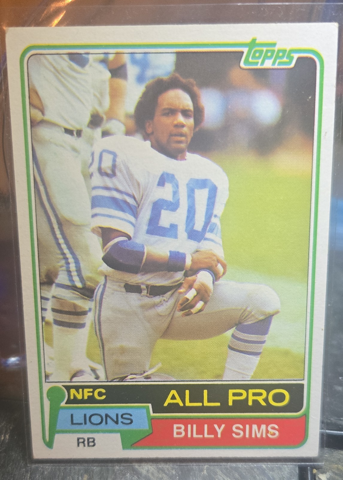 1981 Topps - Billy Sims #100 (RC)
