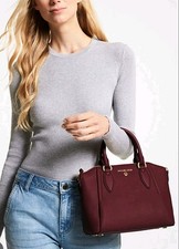 Borsa a tracolla/borsa a tracolla Michael Kors Siena Gold Hardware bordeaux