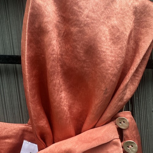 Nanushka Silky Peach Twist Front Top Size S $320 Retail Price - 75% OFF!!! - Picture 3 of 12