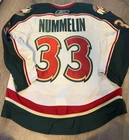 2007-08 Petteri Nummelin Minnesota Wild NHL Hockey Game Worn Jersey  Set 3
