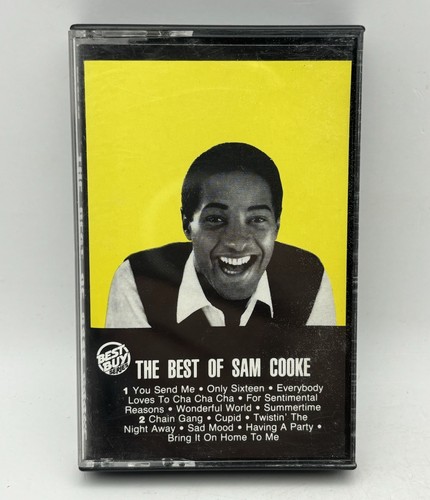 Vintage RCA The Best Of Sam Cooke Rock & Roll Soul Music Stereo Cassette Tape