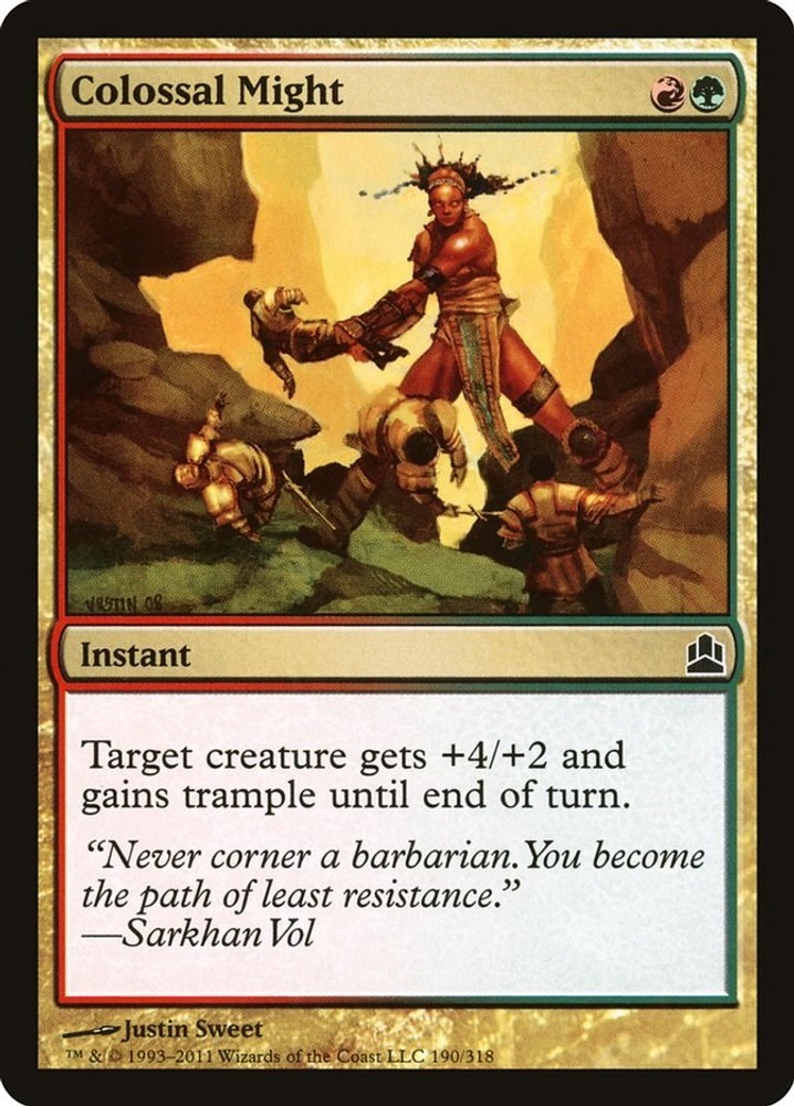 Colossal Might - 190 - LP - Commander
