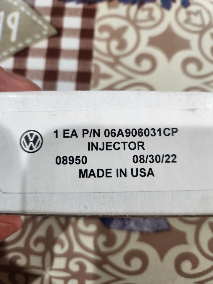 4件装大众燃油喷射器06A906031CP适用于2011-2018年大众捷达2.0L — 第 3/4 张图片