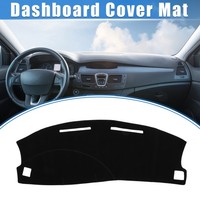 Dashmatte FüR Dodge Charger 2005-2007, Rutschfestes Polyester Schwarz