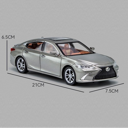 Modellino auto in lega 1:24 Lexus ES300 pressofuso leggero auto giocattolo collezione regali - Foto 4 di 17
