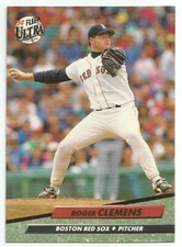 ROGER CLEMENS 1992 FLEER ULTRA CARD FLAWLESS CONDITION BOSTON RED SOX