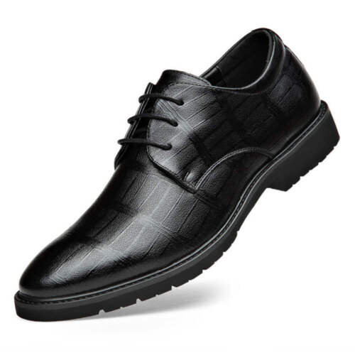 Scarpe uomo vera pelle taglie forti scarpe basse business con filo da cucire - Foto 44 di 83