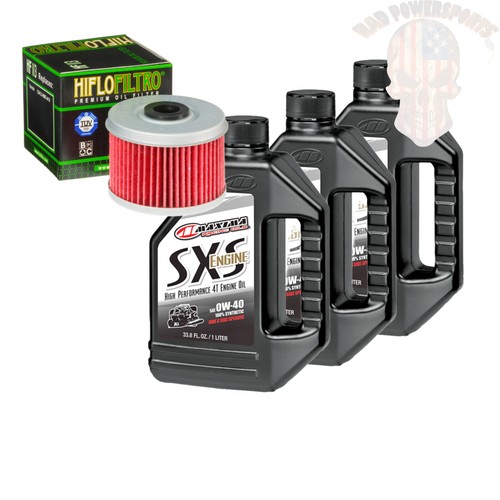 10W-40 Oil Change Kit For 2009 Honda TRX500FPM Rubicon 4X4 w/PS SRA