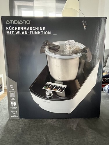 Ambiano Küchenmaschine WLAN Farb-Touchscreen 350 Rezepte integriert