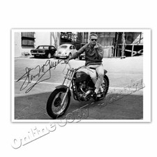 Steve McQueen   -  Autogrammfoto 