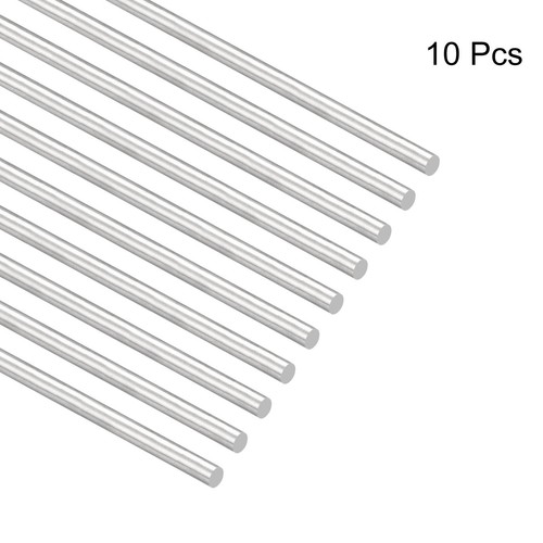 10pcs 4mmx450mm 304 Stainless Steel Round Rods diy Bar Solid - Picture 3 of 6